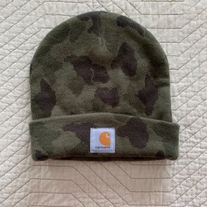Carhart camo beanie